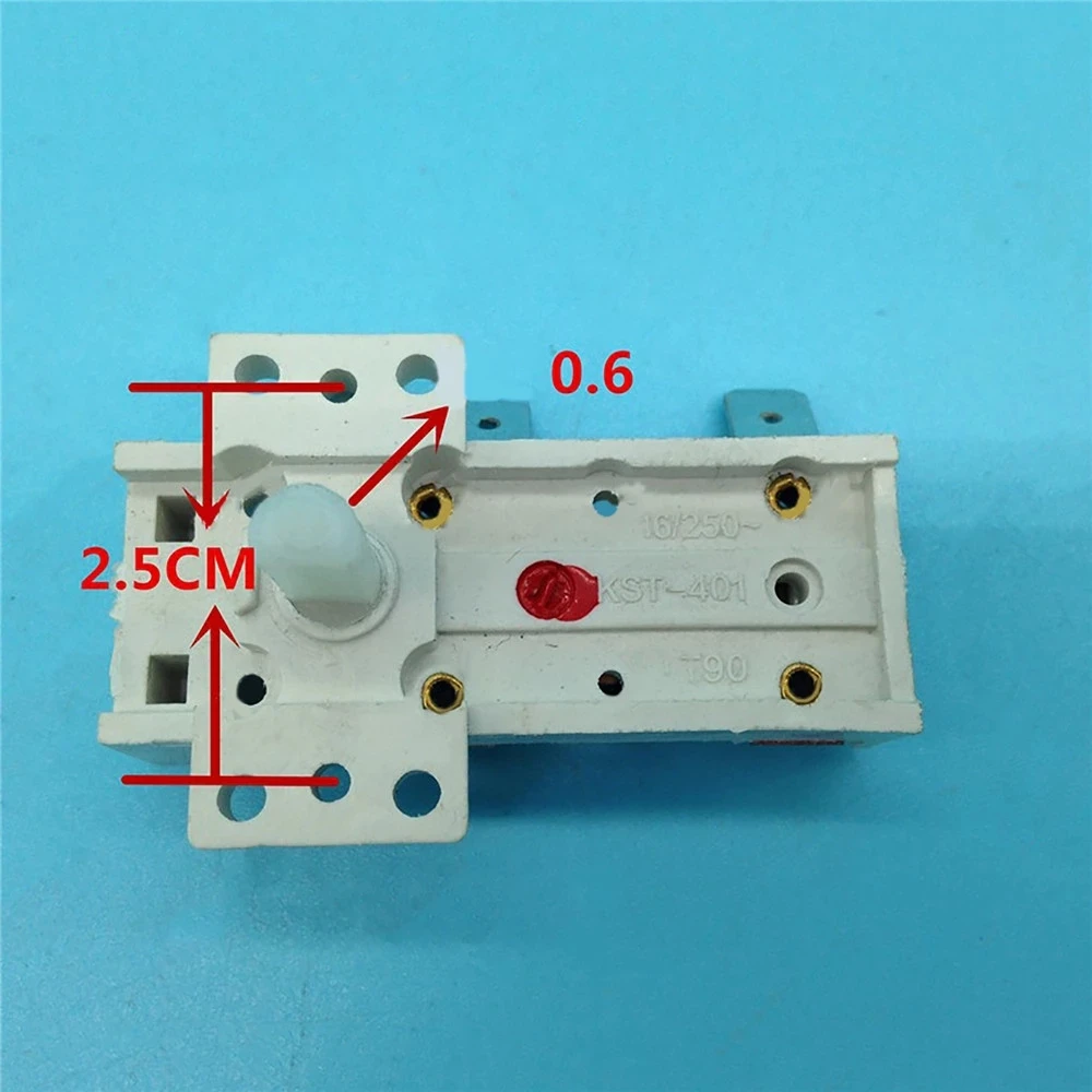 1Pcs Adjustable Temperature Control Switch for Electric Heaters/Electric Oil Heater KST-401Thermostat Parts Accessories