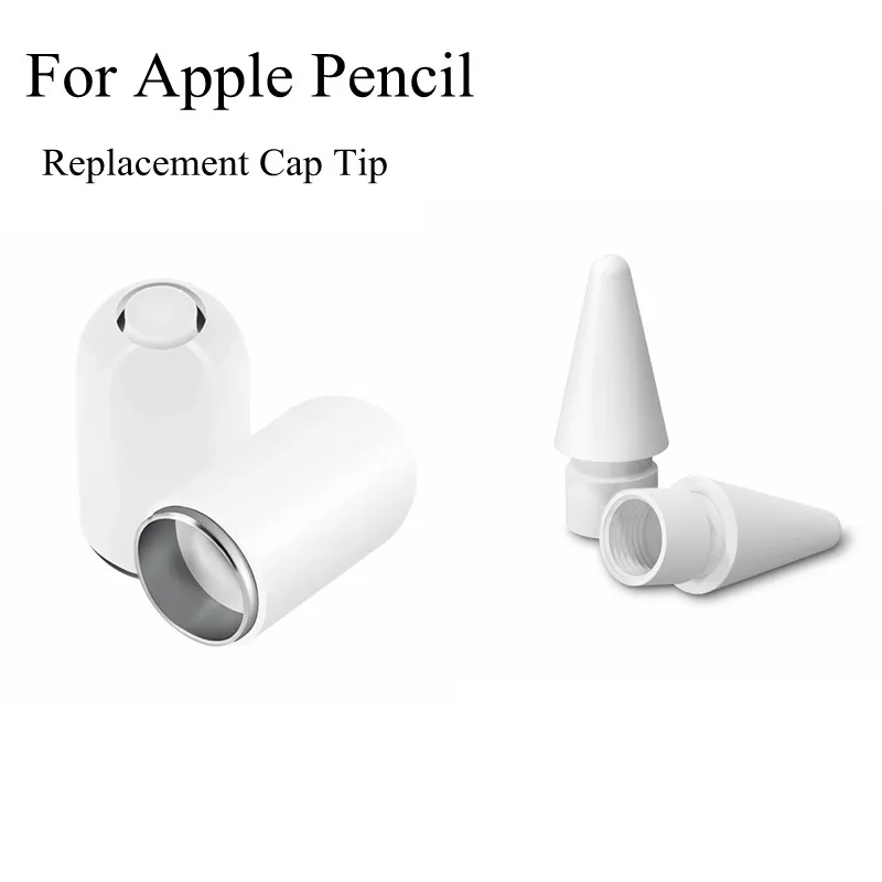 Сменный Tib для Apple Pencil 2 1 перо iPencil iPad Air стилус Pen адаптер магнитная сменная крышка