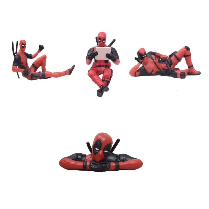 Фигурка героя Marvel Дэдпул игрушка Мстители супергерой мини-кукла декор
