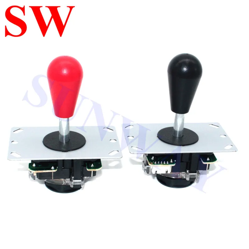 Аркадный джойстик DIY 1 плеер светодиодный USB энкодер+ Sanwa 5Pin джойстик+ 30 мм кнопки+ Провода кабели для аркадной игры для MAME