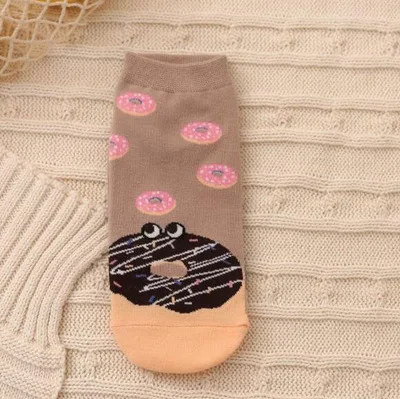 

Socks Funny Sushi Crazy Short Food-Patterned-Socks Ankle-Art Novelty Polyester Cotton