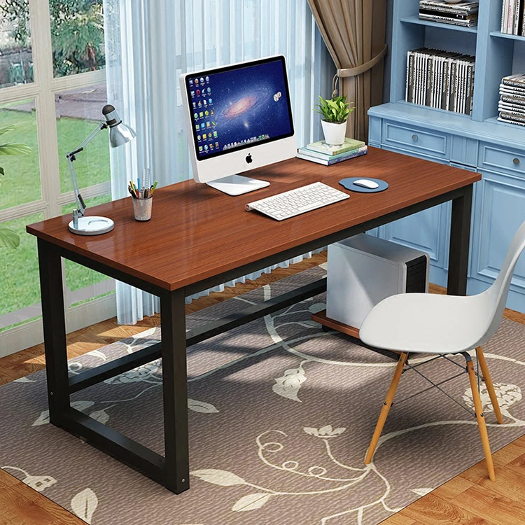 100*50cm Wooden Durable Computer Desk Laptop Table for Home Office Working  Study Desk Table - AliExpress