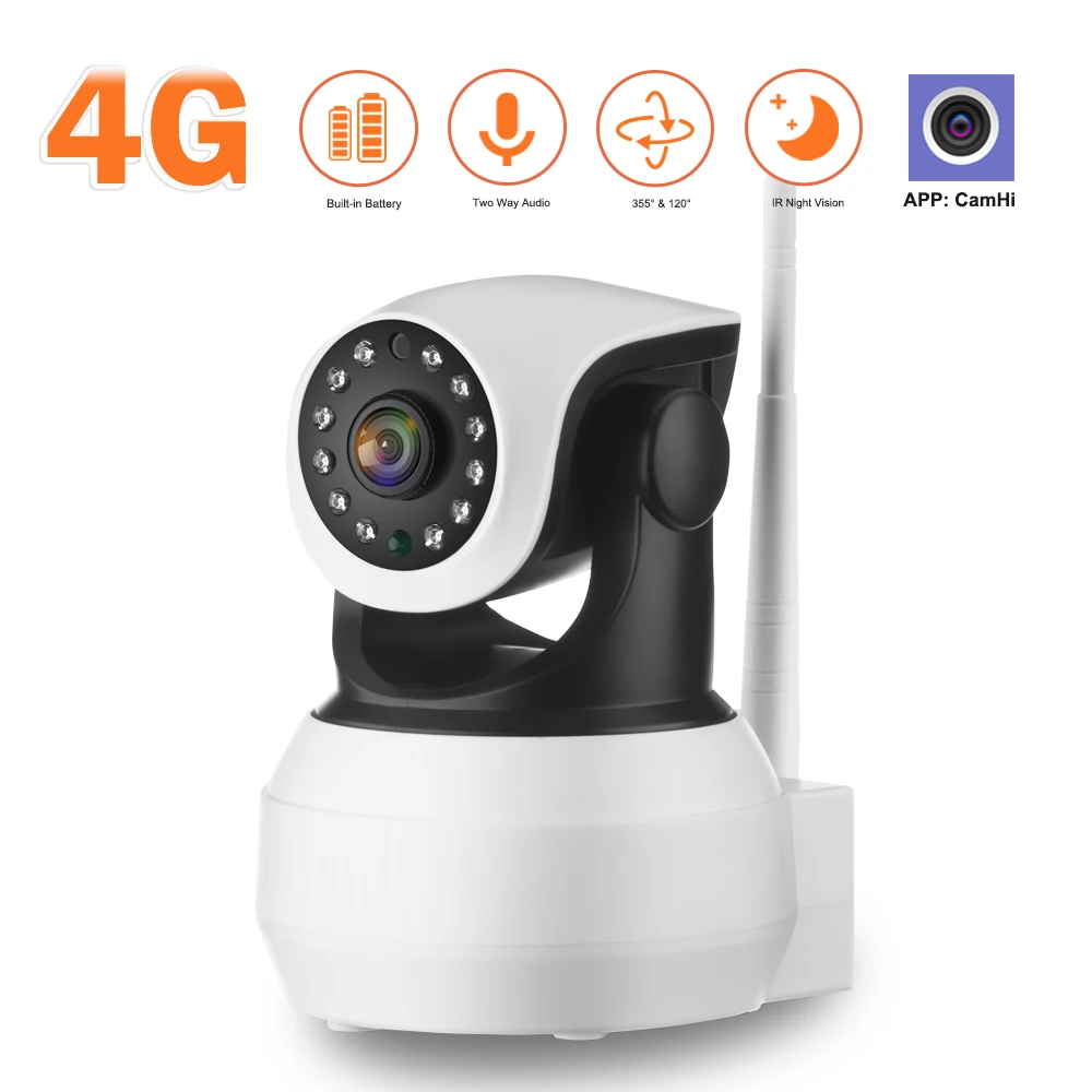IP камера Wonsdar с SIM картой и встроенным аккумулятором 960P|Камеры видеонаблюдения| |