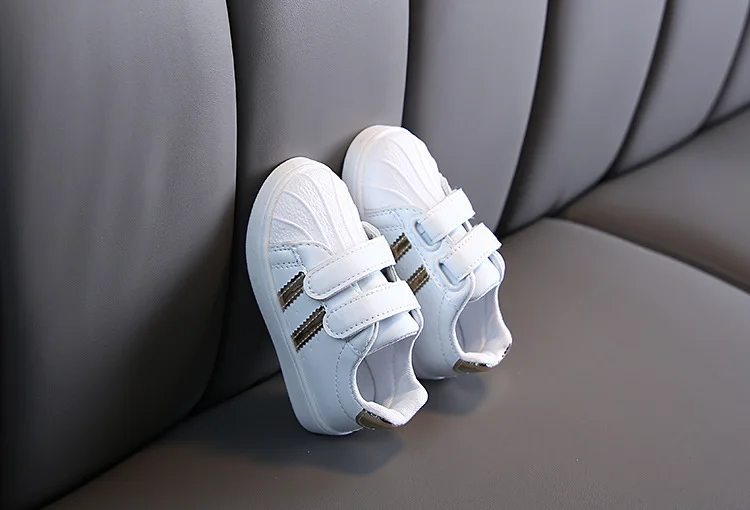 Boys Sneakers For Kids Shoes Baby Casual PU Light Toddler Girls Running Shos Fashion Brand White Sport Children Shoes Breathable