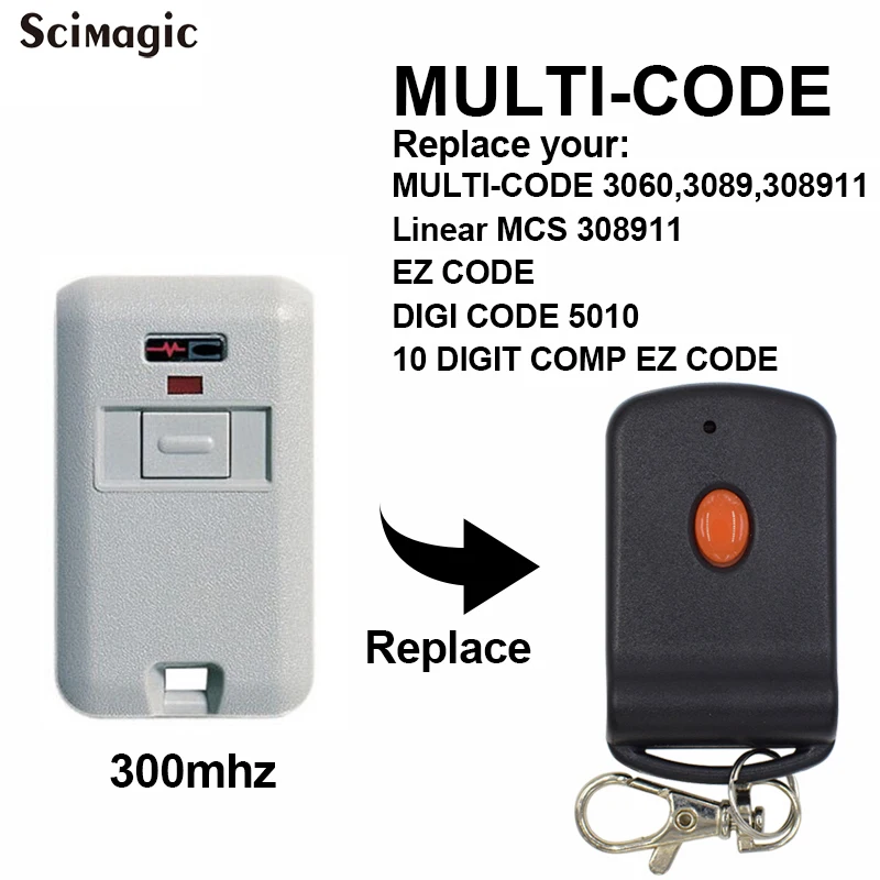Multi Code 3089 Garage Door Opener Multicode 308911 Linear Mcs308911 Garage Gate Remote 300mhz Door Remote Control Aliexpress Multi Code 3089 Garage Door Opener Multicode 308911 Linear Mcs308911 Garage Gate Remote 300mhz Door Remote Control Aliexpress