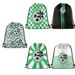 Maccabi Haifa Fc Drawstring Backpack Gym Sports Bag Travel Sackpack Gymsack Backpack