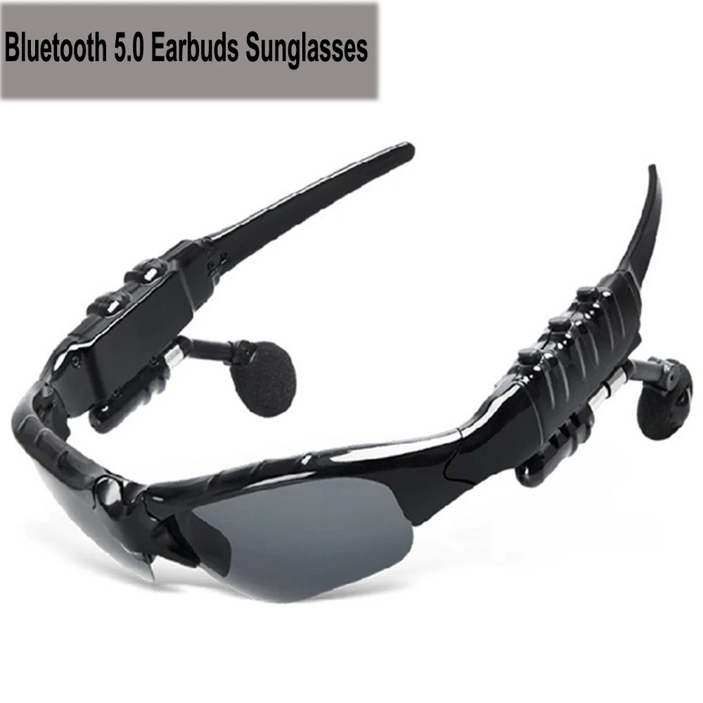 Умные Bluetooth наушники очки Bluetooth 5,0 гарнитура Солнцезащитные очки UV400 Беспроводные спортивные поляризованные очки наушники DHL
