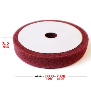 

Buffer Buffing Pad Polisher Coarse buffing 7 inch Sponge Waxing Cleaning