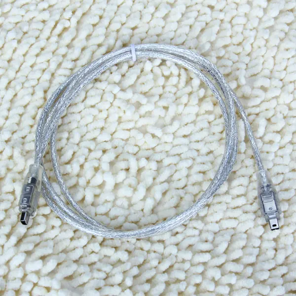 5ft IEEE 1394 4 to 4 pin Firewire Cable For Canon Panasonic JVC Mini DV New