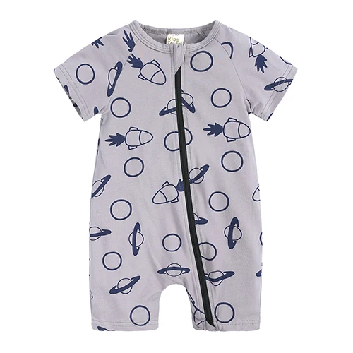 baby bodysuit dress 2022 bicycle pattern short Newborn Baby Clothes cotton Summer Rompers Kids Baby Girl Jumpsuit Toddler Costume jumpsuit for baby Newborn Knitting Romper Hooded  Baby Rompers