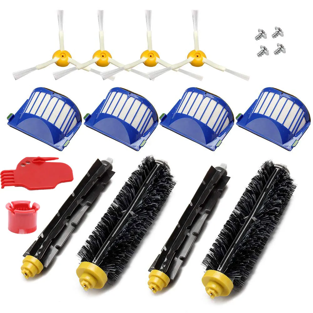 14PCS kit Комплект аксессуаров для iRobot Roomba пылесос 600 серии 690 680 660 651 650& 500 серии - Цвет: 14PCS kit