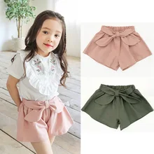 Шорты для маленьких мальчиков, брюки для мальчиков и девочек, шорты детские хлопковые спортивные пляжные шорты для мальчиков, детские шорты для мальчиков, шорты с бантиком