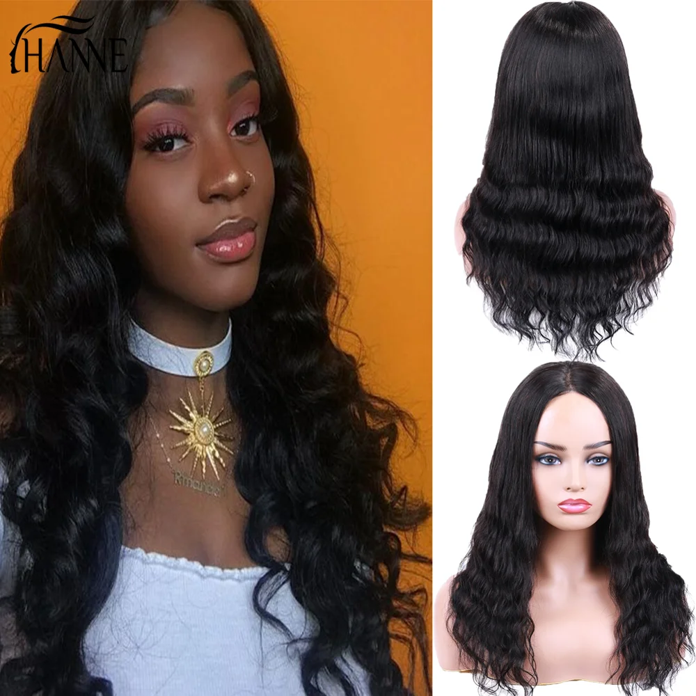 

HANNE 4x4 Lace Closure 100% Human Hair Wigs For Black/White Women Straight Hair & Deep Wave 150% Density Glueless Lace Human Wig