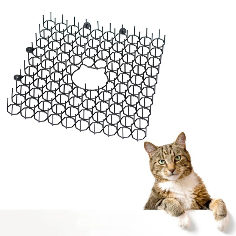 

Garden Cat Dog Scat Mat Cats Dogs Repellent Mat Plastic Spike Keeping Cats And Dogs From Digging Anti-Cats Network
