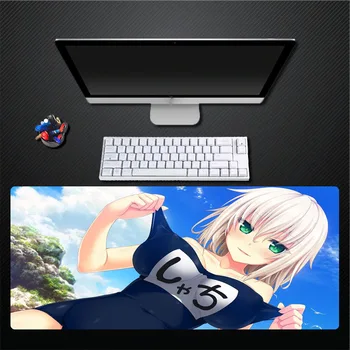 

Printing Computer Game Home Sexy Beauty Desktop Rectangular Mouse Pad Oversized Rubber Pad Keyboard Speed Pad