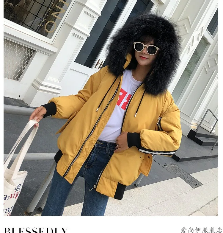 Пальто женское Новое утепленное пуховое хлопковое пальто с хлопковой подкладкой