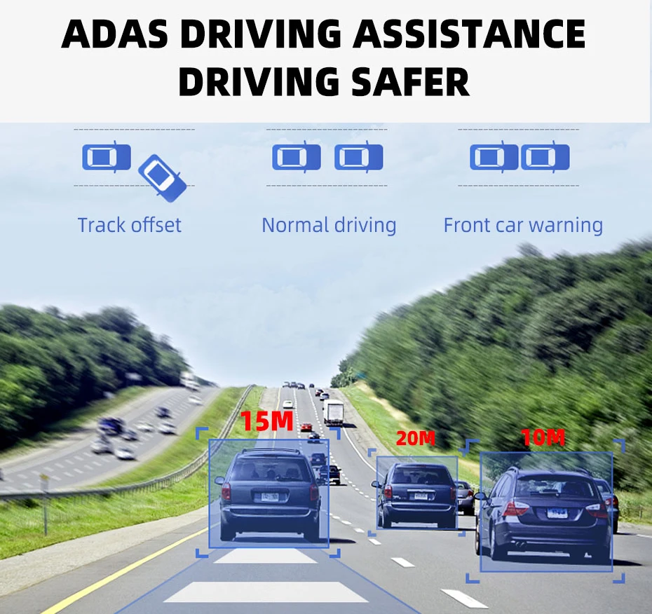  Anstar 4G RearView Mirror FHD 1080P Car DVR Camera 10'' Stream Media ADAS WiFi GPS Dash Cam Registr