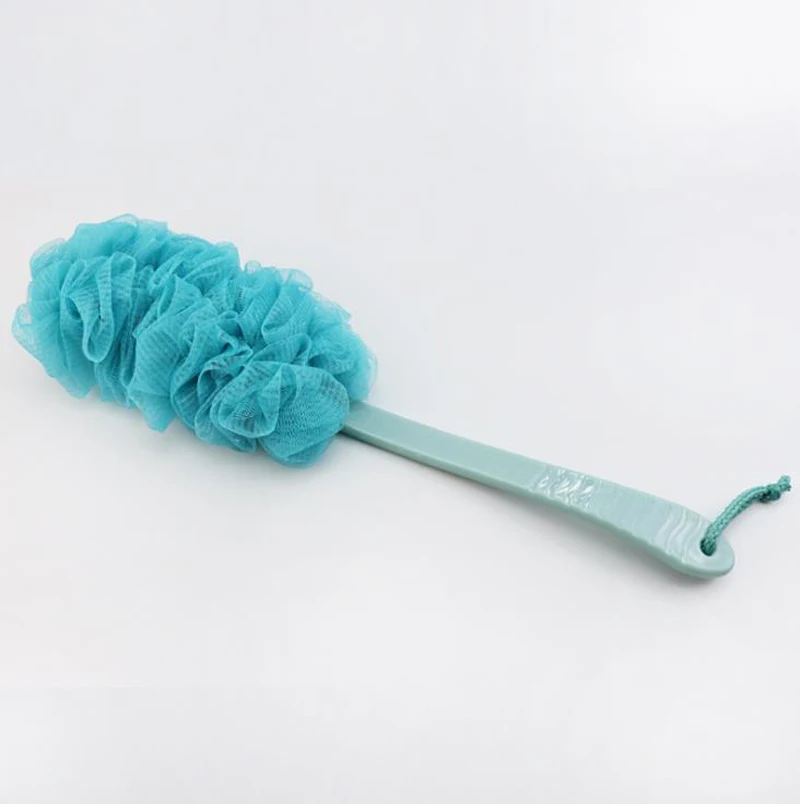 Long Handle Hanging Soft Mesh Bath Brush Shower Back Body Sponge Brush brosse corps Щётка для тела esponja espalda