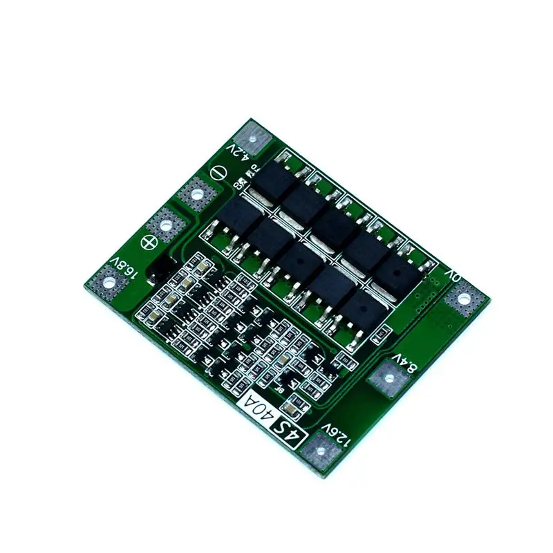 4S 40A литий-ионная литиевая батарея 18650 зарядное устройство PCB BMS Защитная плата Lipo модуль ячейки с улучшенной функцией 14,8 V 16,8 V