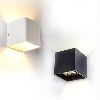 

Indoor Outdoor COB Wall Lamps Waterproof IP65 Dimmable Aluminum Wall Lamp for Outdoor Lighting LED Porch Lights