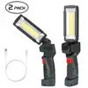 5 Modes COB LED Work Light Flashlight Lantern Built-in Recharge Battery Camping Torch 360 Degree Rotate Magnet Emergency Light ► Photo 1/6
