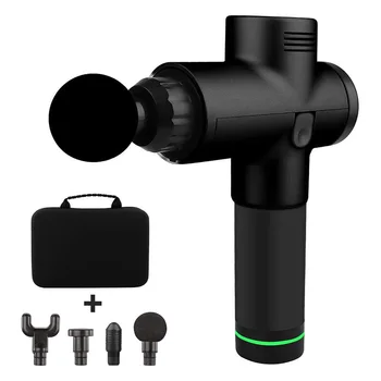

Adjustable Vibration Fascial Massage Gun Equipment Deep Tissue Pain Relief Body Relaxation Time-saving Relaxation