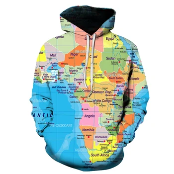 

2020 new Kids set Flag Eagle World map Hoodied print baby Girl 3d Hoodies Cartoon Sweatshirt Coat streetwear Boys Children 4T-14
