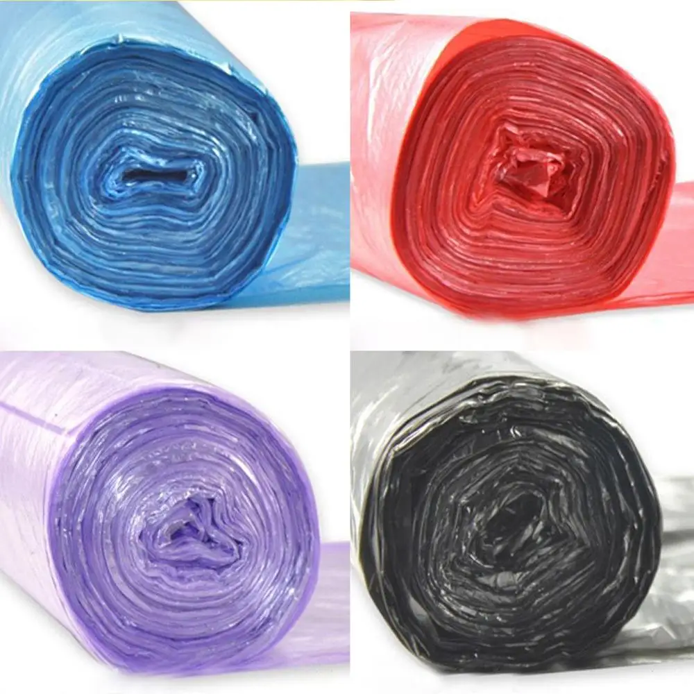 

Eco-Friendly 50pcs Disposable Garbage Trash Cans Wastebaskets Waste Bags Trash Bags Household Cleaning Accessories
