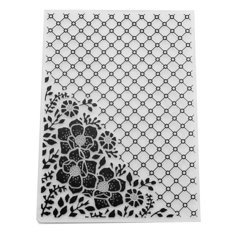 

KSCRAFT Flowers Embossing Folders for DIY Scrapbooking Paper Craft/Card Making Decoration Supplies