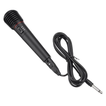 

2in1 Professional Wired Wireless Handheld Microphone Mic Dynamic Cordless For KTV Karaoke Party Recording Speaking Stage Gift