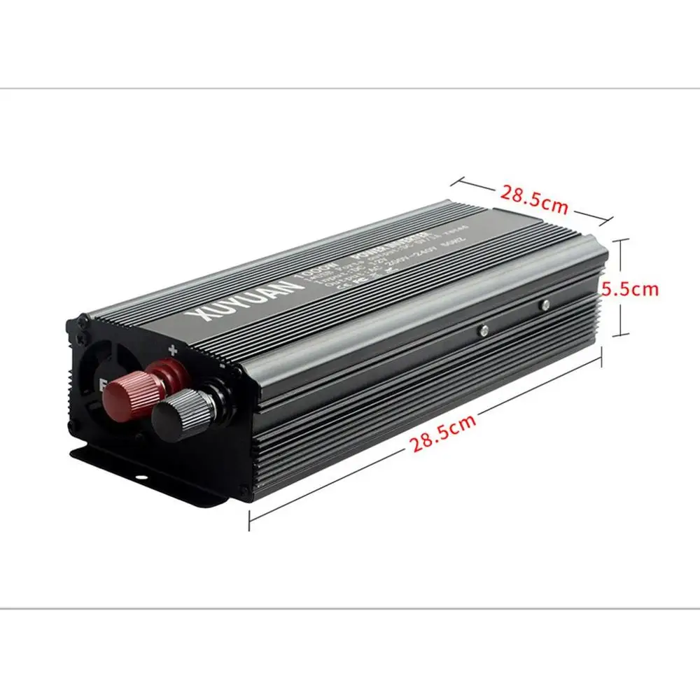 600W 12 V-220 V автомобильный Мощность преобразователь Зарядное устройство адаптер модифицированный синусоидный инвентор с USB Порты и разъёмы и штепсельная вилка европейского стандарта