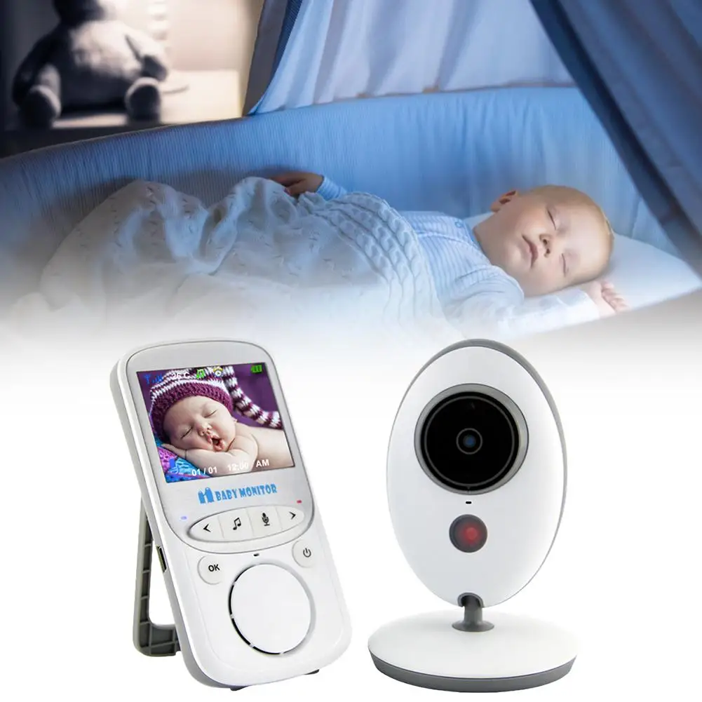 Wireless Video Baby Monitor VB605 Baby Care Security 2.4inch Colorful LCD Sreen Video Sleeping Night Vision Camera Video