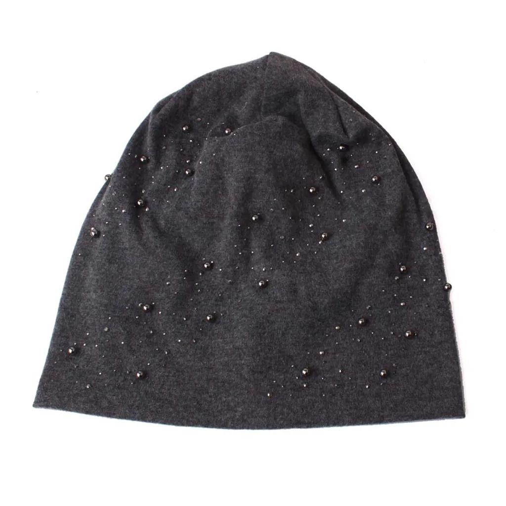 Женская шапка бини muts כבים bonnet капот шапка бини однотонная вязаная шапка Горячая бурение зимне наушники шапка Толстая теплая Skullies повседневная короткая шапка# H