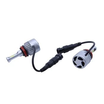 

Car S2 led headlights super bright far and near light bulb led headlights(H8/H9/H11)