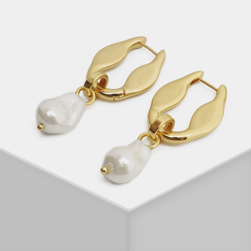 punk cystal pendant earrings for women exaggerated dangle earrings peal earrings party jewelry geo for girlfriend gift