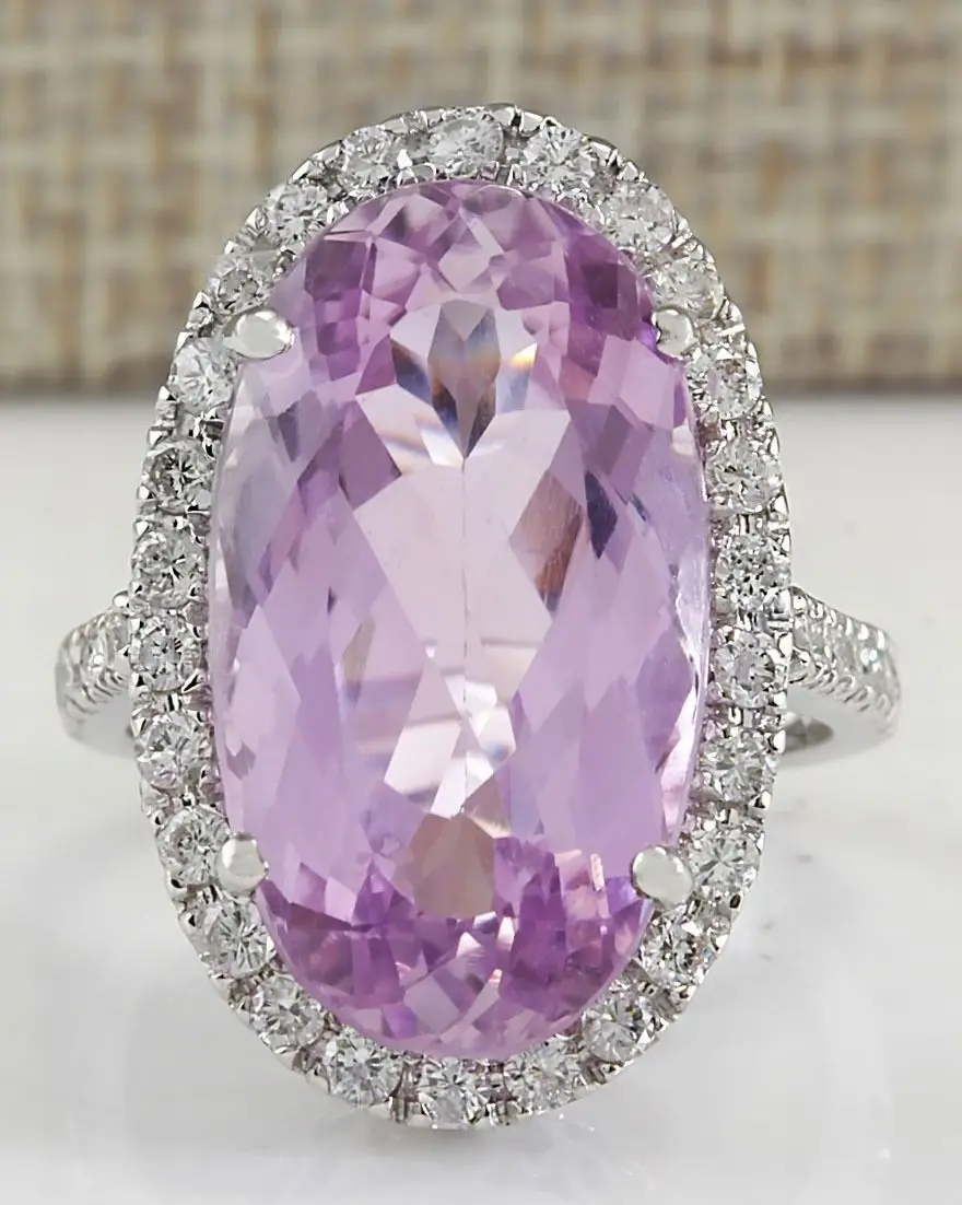 Роскошное женское большое овальное фиолетовое кольцо из циркона, модные серебряные вечерние Обручальные кольца, винтажные Свадебные Кольца для женщин