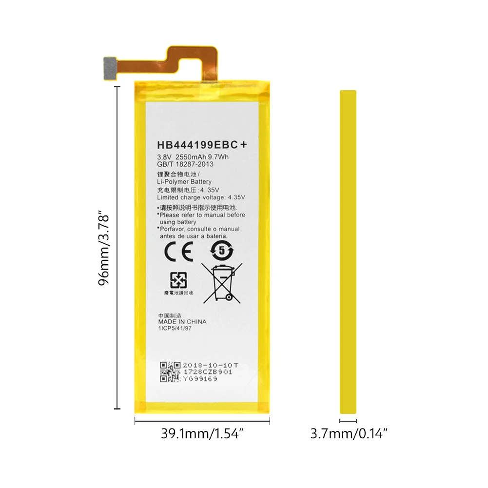 Battery HB444199EBC+ For Huawei Honor 4C C8818 CHM-UL00 CL00+Maintenance Tools Honor 4C U01 CHM- CL00 CHM-TL00H C8818 CHM