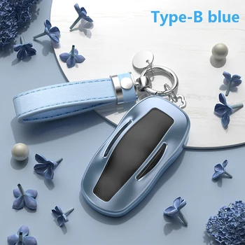 

Car Remote Key Fob Shell Case Cover Keychain bag For Tesla MODEL S MODEL X MODEL 3 2017 2018 2019 2020 Protector Accessories