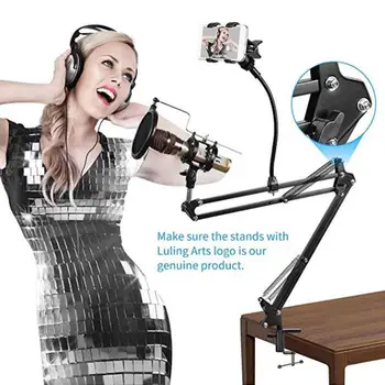 

Lazy Phone Holder 360 Degree Rotating Bracket Flexible Phone Holder Arm TV Mobile For Watch Long Handsfree Adjustment Stand N9L3