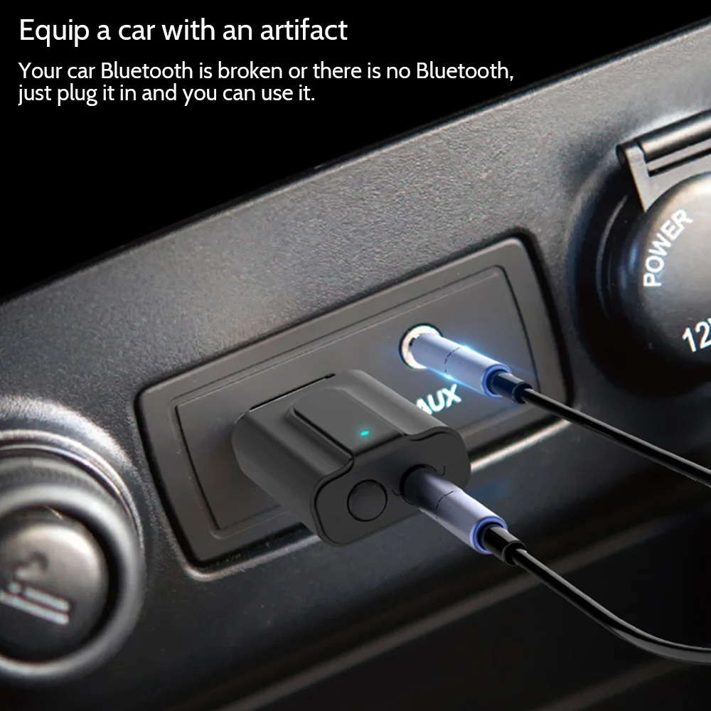Bluetooth 5,0 аудио приемник передатчик 2в1 RCA 3,5 мм AUX Jack Hifi стерео USB беспроводной адаптер для ТВ ПК автомобильный комплект MP3