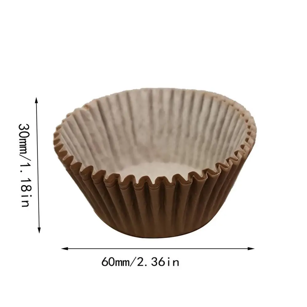 

100Pcs Mini Muffin Cupcake Paper Cups Chocolate Fandont Tray Pastry Decoration Tools Liner Cake Mould Party Home DIY