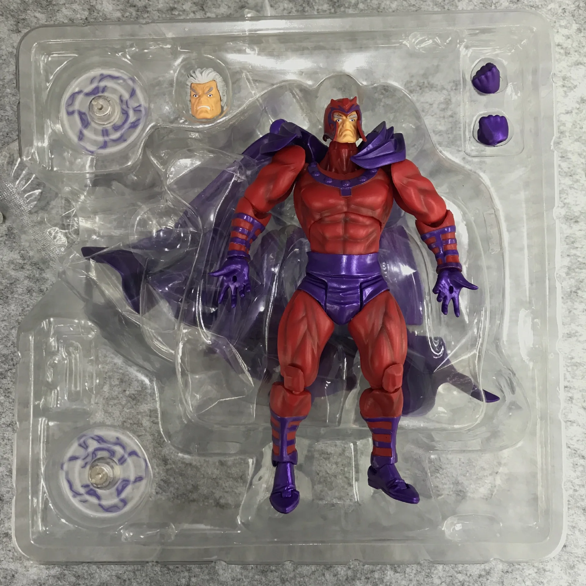 

Shan kou shi Cartoon Version of Magneto Series No. 6 Mobile Figurine Boxed Garage Kit Model