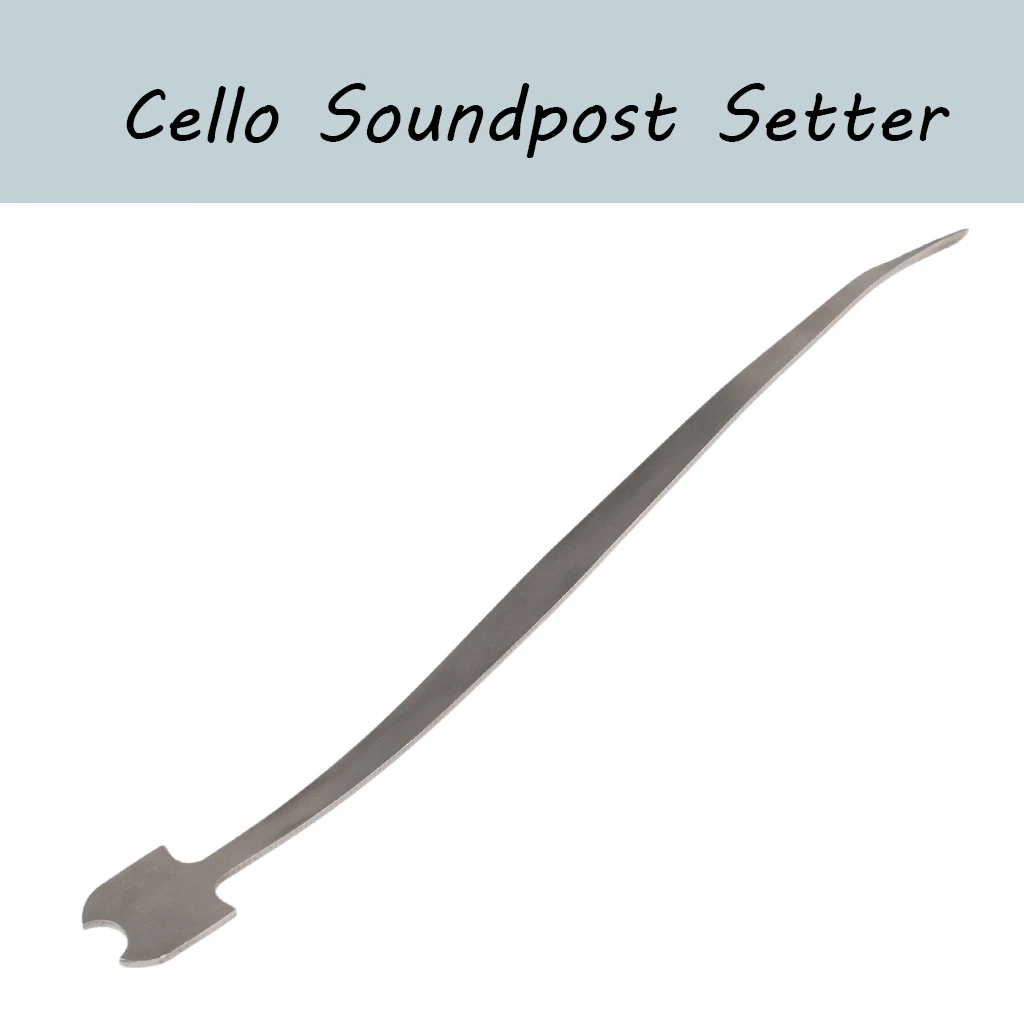 

Cello Sound Post Setter Upright Stainless Steel Column Hook Tool Strings Instrument Part Accessories