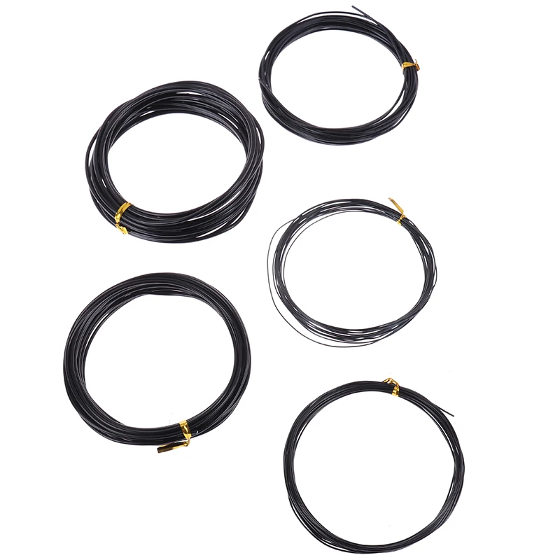 Bonsai Wires Anodized Aluminum Bonsai Training Wire With 5 Sizes 1.0 Mm 1.5 Mm 2.0 Mm 2.5mm .3mm Total 5m bonsai wire