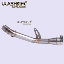 Z900 Ninja900 выхлопная труба z 900 ninja 900 без шнуровки для kawasaki Z900 Ninja900 мотоцикл глушитель Модифицированная средняя Соединительная труба
