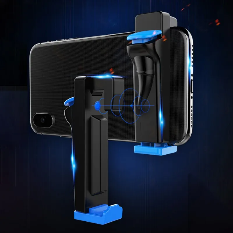  Mobile Phone Game Controller Button Four-finger Auxiliary Handle Shooter Gaming Gamepad Joystick Ga