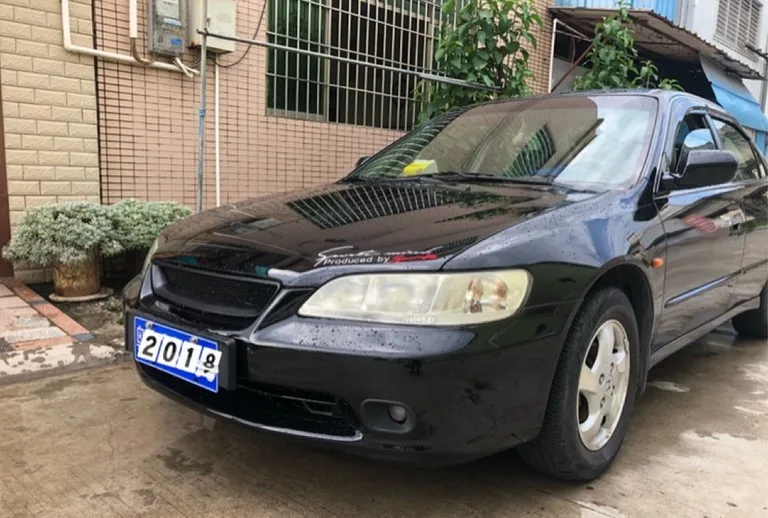 Полимерная матовая черная сетка для передней решетки радиатора Honda Accord 6th 1998 2002 1