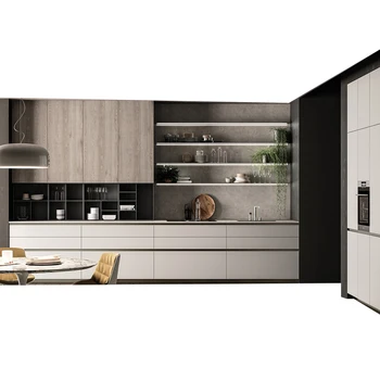 

Ready to assemble stylish high gloss kitchen cabinets