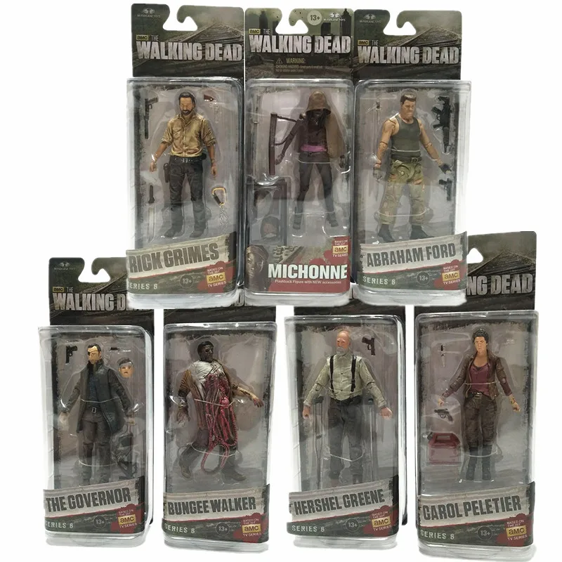 Ходячие мертвецы Michonne Abbaham Ford губернатор Carol Peletier Rick Grimes Bungee Walker Hershel Greene экшн