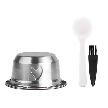 

240Ml Coffee Capsule -Reusable Coffee Filter Set for Espresso Nespresso Vertuo Capsule Pod Vertuoline Coffee Machine